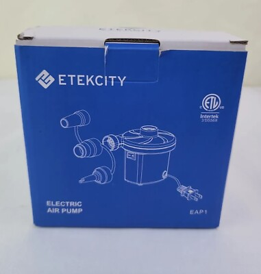 Etekcity Electric Air Pump Air Mattress Portable Pump for Inflatables EAP1