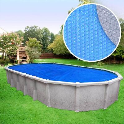 #ad Crystal Blue Solar Pool Covers 24#x27;X12#x27; No Additional Features Solar Pool Covers