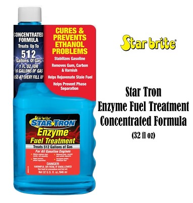 #ad Star Brite 93032 Star Tron Enzyme Fuel Treatment Concentrated Gas Formula 32oz