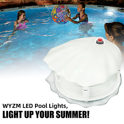 WYZM LED Pool Light for Above Ground Swimming Pool Color Changing Pool Lights