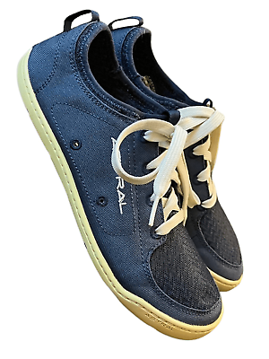 #ad Astral Loyak Navy Cream Water Resistant Sneaker Boat Shoe Sz 7