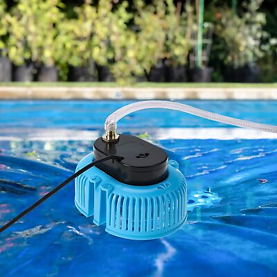 #ad #ad 75W Submersible Swimming Pool Cover Pump Kit Heavy Duty 850 GPH Hose amp; Adapters