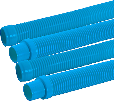 #ad Professional 4 Piece Swimming Pool Vacuum Cleaner Hose Set Teal 20quot; Flexible