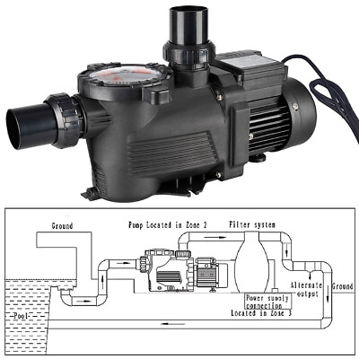 3.0HP For Pentair Pool Pump Challenger Commercial Pool Pump for Hayward With UL