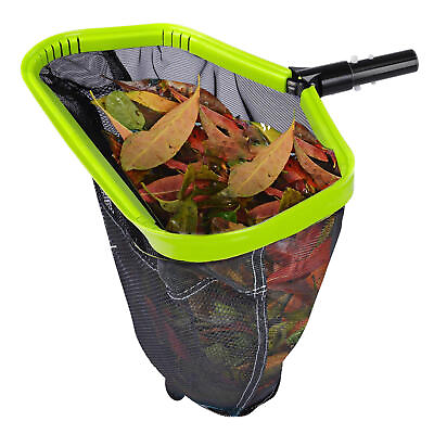 #ad Swimming Pool Leaf Skimmer Net Ultra Fine Mesh Netting Basket Spa Clean Debris