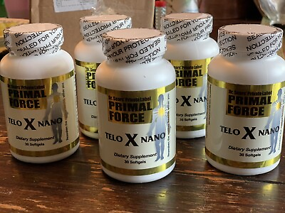 #ad #ad Dr Sears Primal Force Telo X Nano Dietary Supplement 30 Softgels 7 lot Exp 06 25