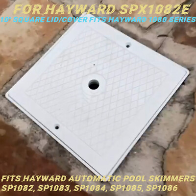 #ad Aftermarket 10quot; Square Skimmer Lid Replace for Hayward Pool Skimmer Deck Cover