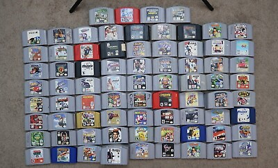 #ad Nintendo 64 N64 Games 001 Tested Cleaned Pick amp; Choose Discount shipping