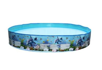 #ad Benthos EZ baby pool children#x27;s home use Medium size Round pool 4#x27;x10quot; 78 GAL