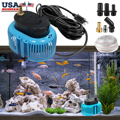 #ad 850GPH Swimming Pool Cover Water Pump Above Ground Submersible Draining Pump 75W