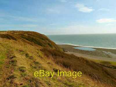 #ad Photo 6x4 Cliffs above Port of Counan Hill of Glasserton Looking down to c2012