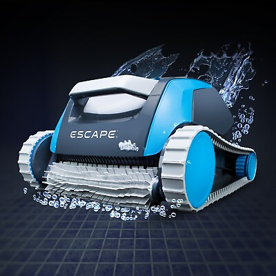 Dolphin Escape Robotic Pool Cleaner for Above Ground Pools Good Condition