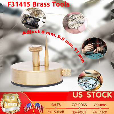 F31415 Brass Tool For Position Balance Holder Tack Watchmakers Correction Tool