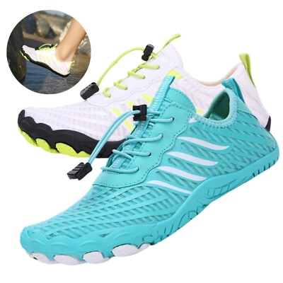 #ad #ad Unisex Swimming Water Shoes Women Men Barefoot Beach Shoes Breathable Sport Shoe